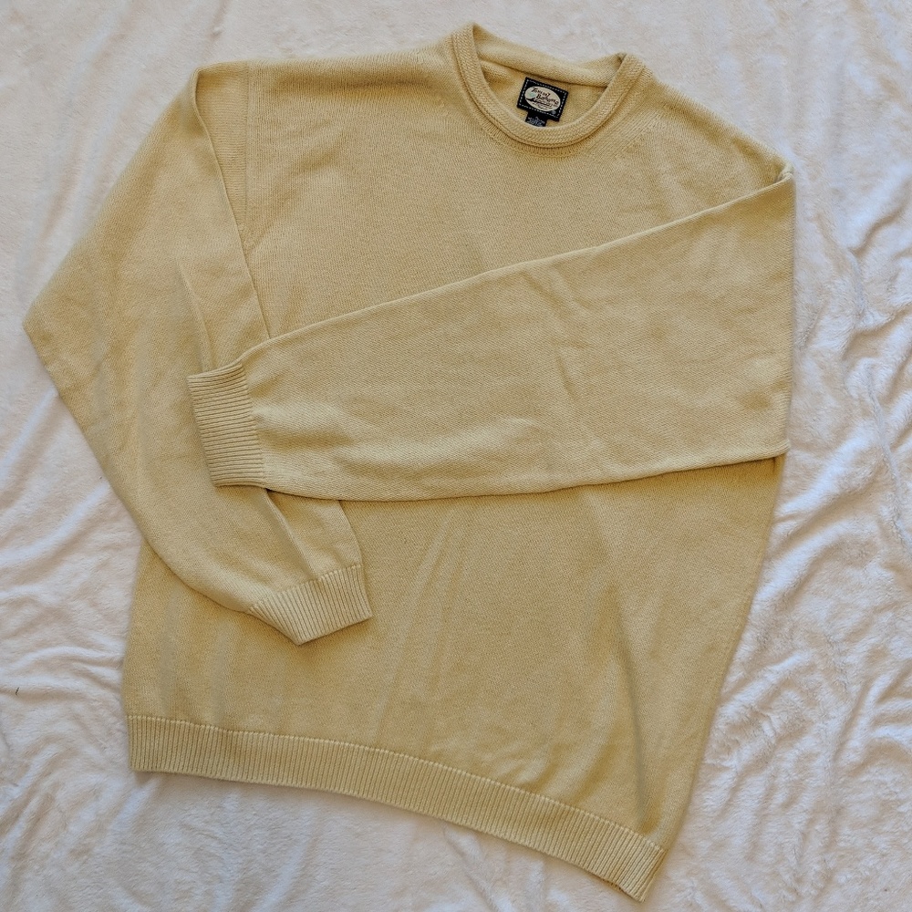 Tommy Bahama | Yellow Cotton Sweater